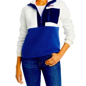 NWT vineyard vines Sherpa fleece sweatshirt